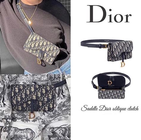 dior saddlebelt|dior saddle belt pouch black.